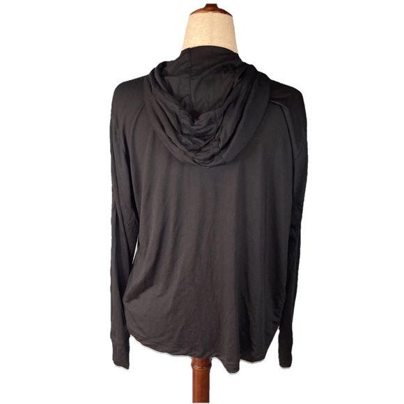 Icebreaker Womens Cool-Lite Wool Blend Hoodie Size XL Thumbholes Logo - Picture 4 of 7